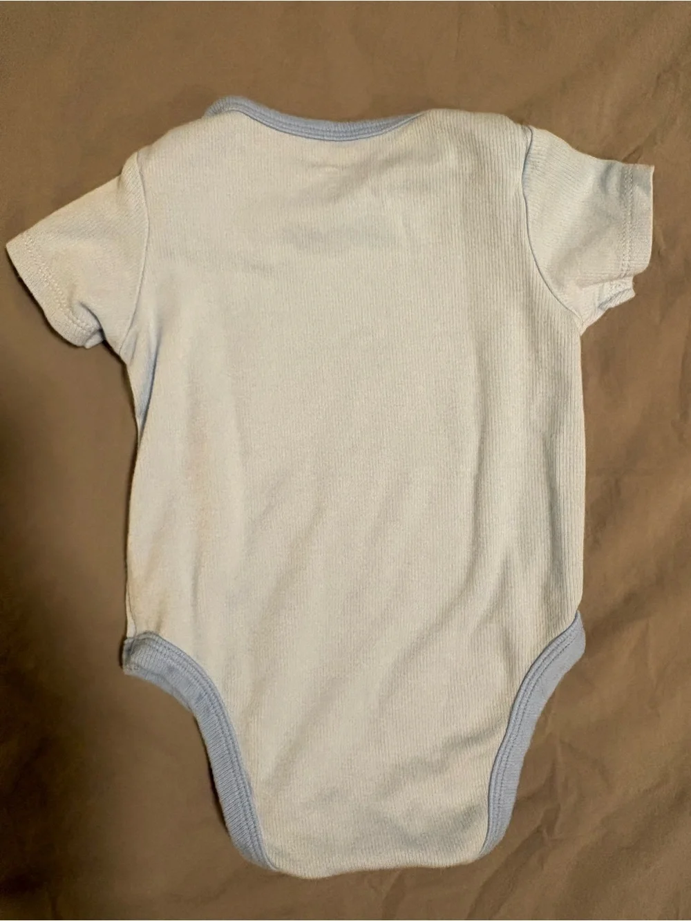 Little Me 9M Light Blue Dog Onesie & Shorts Set